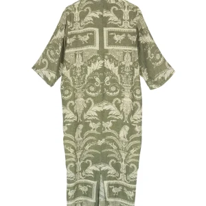 Sale One Hundred Stars Vintage Damask Sage Rachel Dress